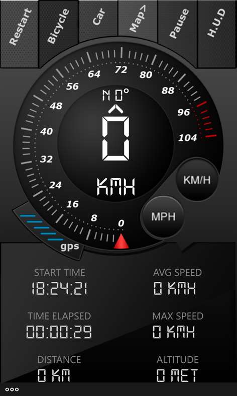 Speedometer GPS Tracker+ Screenshots 2