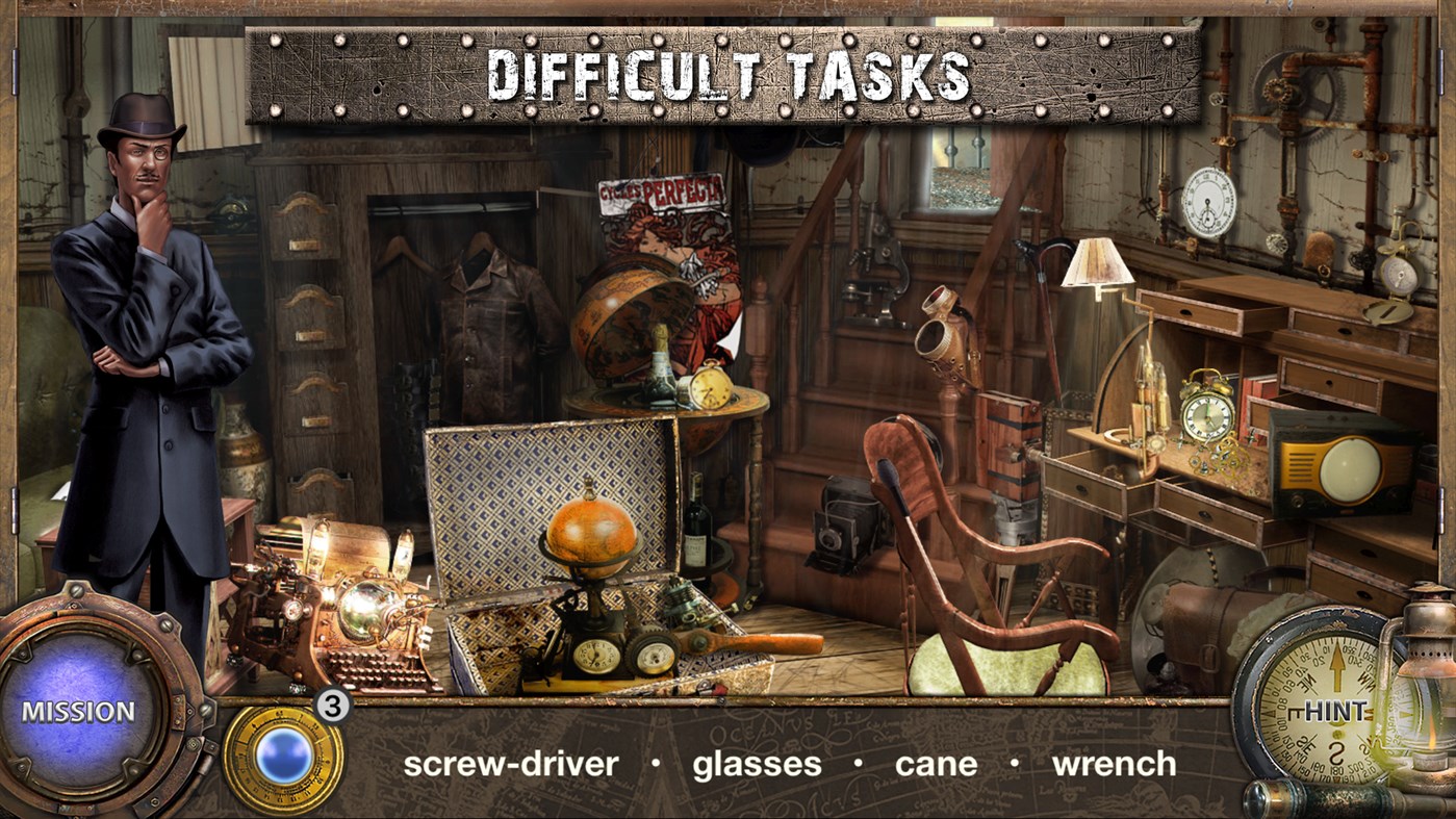 #3. Around The World in 80 Days: Hidden Object games (Windows) 由: CrispApp Studio