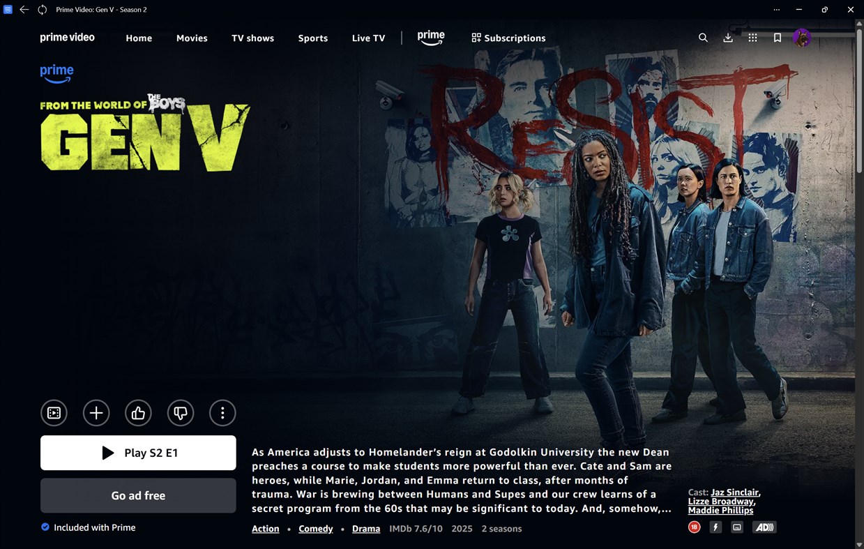 #2. Prime Video for Windows (Windows) di: Amazon Development Centre (London) Ltd