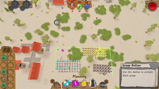 Gallic Wars: Battle Simulator screenshot 4