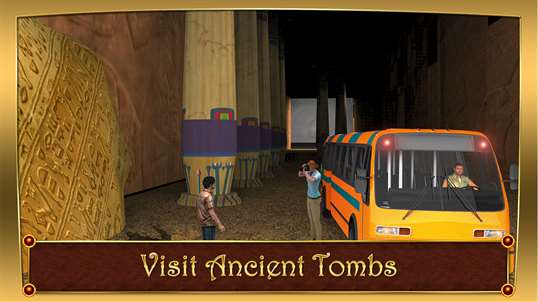 Tourist Bus Historic City - Egypt Tour Simulator screenshot 2