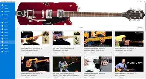 Electric Guitar Lessons Made Simple Screenshots 1