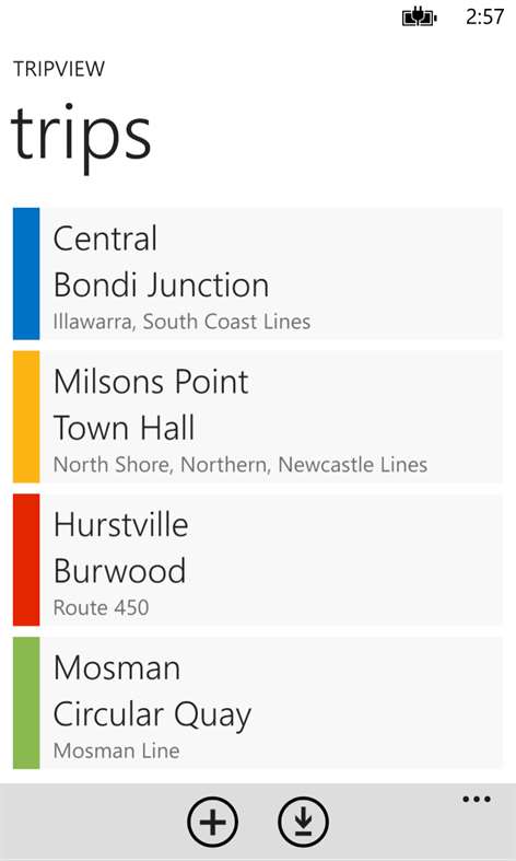 TripView Sydney Screenshots 1