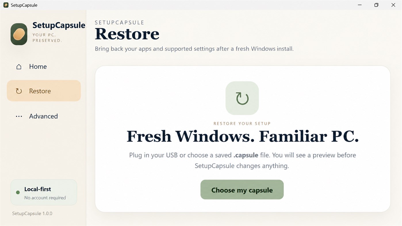 #5. SetupCapsule (Windows) De: voryqe