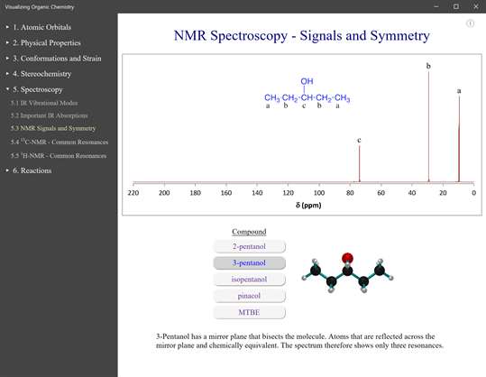 VISUALIZING ORGANIC CHEMISTRY screenshot 8