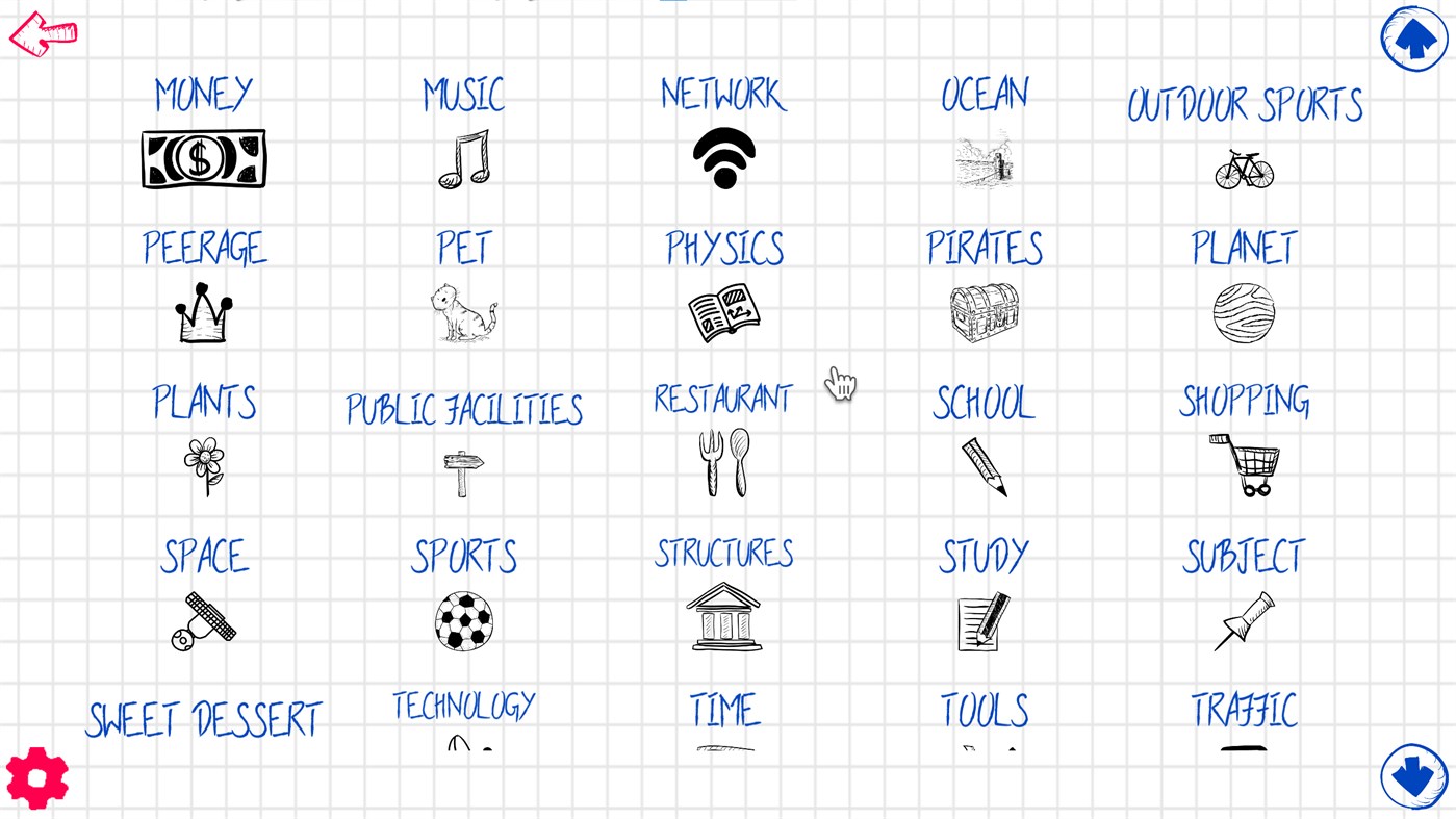 #5. Word Search Challenge (Windows) Podle: PandaSoftwares