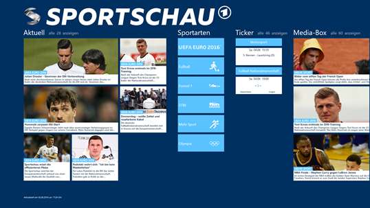 Sportschau screenshot 1