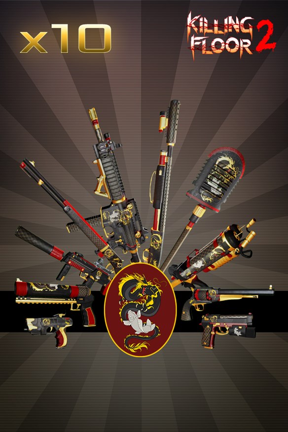 Dragon & Koi Tier 1 Weapon Skin Bundle
