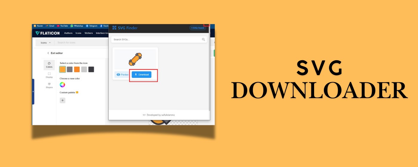 SVG Element Downloader