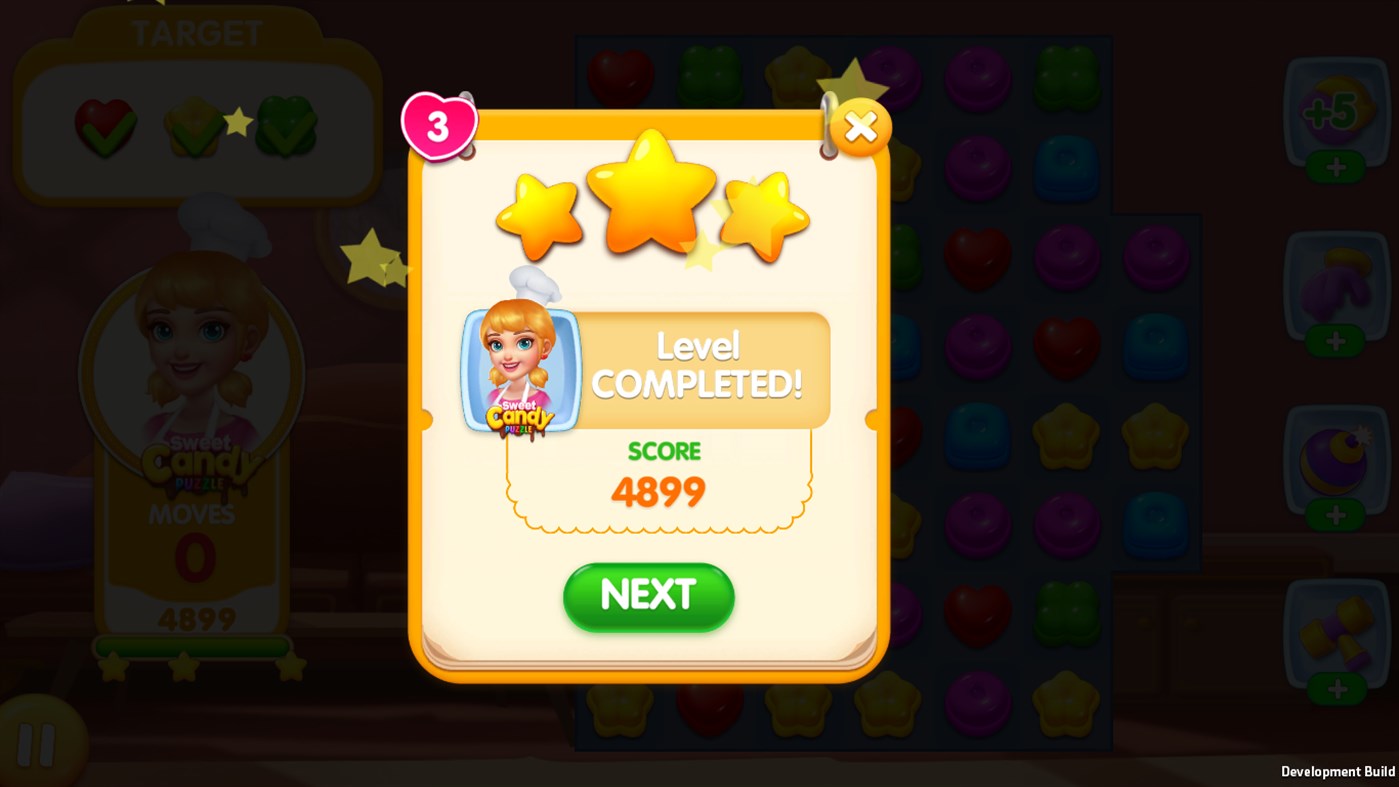 #5. Sweet Candy Matching Puzzle (Windows) By: Kishan Ghaghada