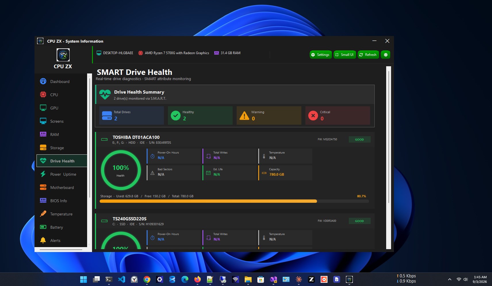 CPU Plus screenshot