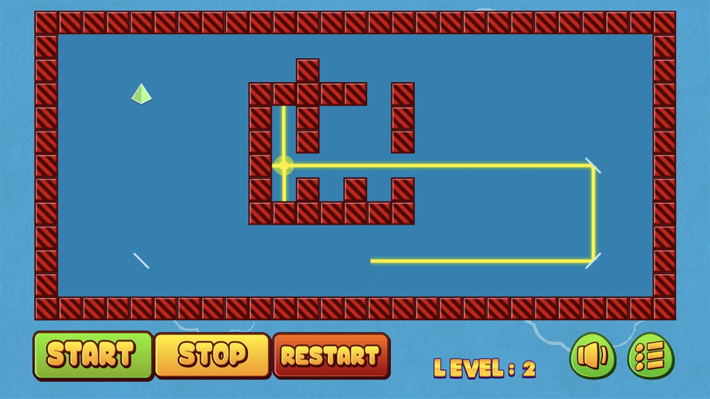 #2. Light Way Reflection Puzzle (Windows) 由: JiMing