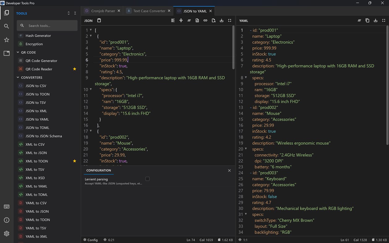 #2. Developer Tools Pro (Windows) Av: Aadhil RF