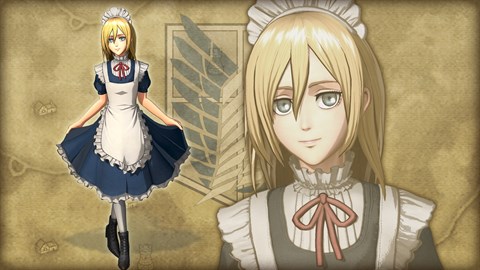 Attack on Titan 2: Additional Christa Costume, Maid