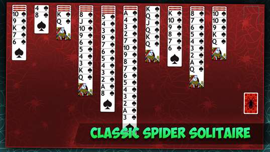 Spider Solitaire: Card Game For All screenshot 2