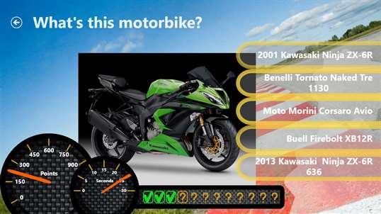 Motorbike Quiz - Street screenshot 2