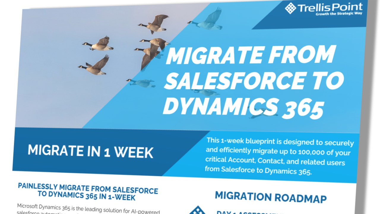 Snapshot 2 of Migrate Salesforce to Dynamics:1-Wk Implementation