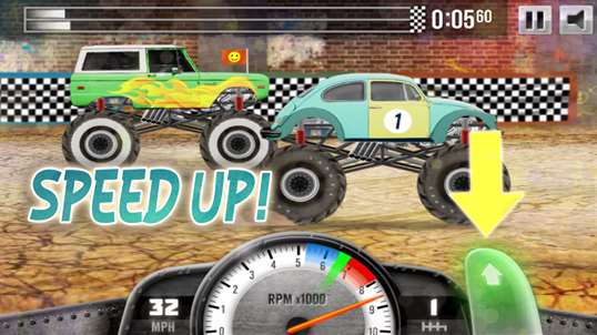 Racing Monster Trucks screenshot 3