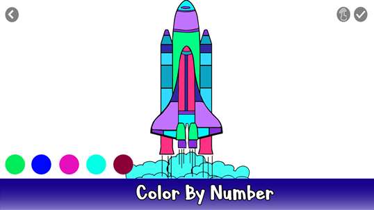 Vehicles Color by Number - Adult Coloring Book screenshot 5