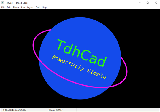 TdhCad screenshot 1