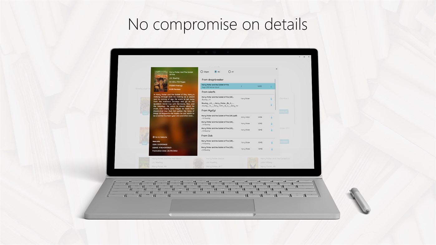 #2. HandBook - Download Any eBook (Windows) 来自: thecodrr