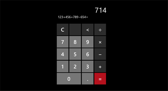 Calculator SP screenshot 1