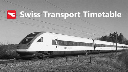 Swiss Transport Timetable screenshot 1