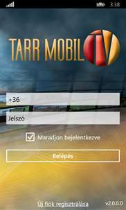 TARR MobilTV screenshot 1