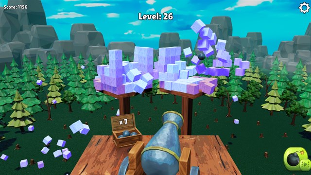 3D Cannon Ball screenshot 2
