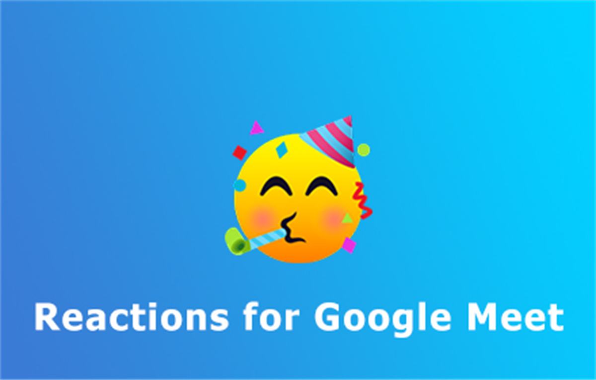 Reactions for Google Meet