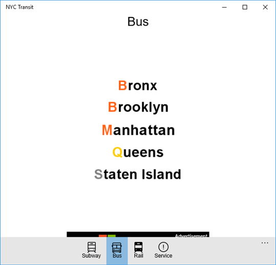NYC Transit screenshot 2