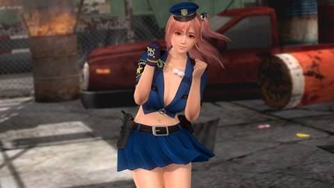 DOA5LR Newcomer Police Costume - Honoka
