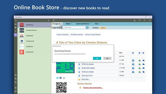 Aquile Reader - Modern ebook reader screenshot 5