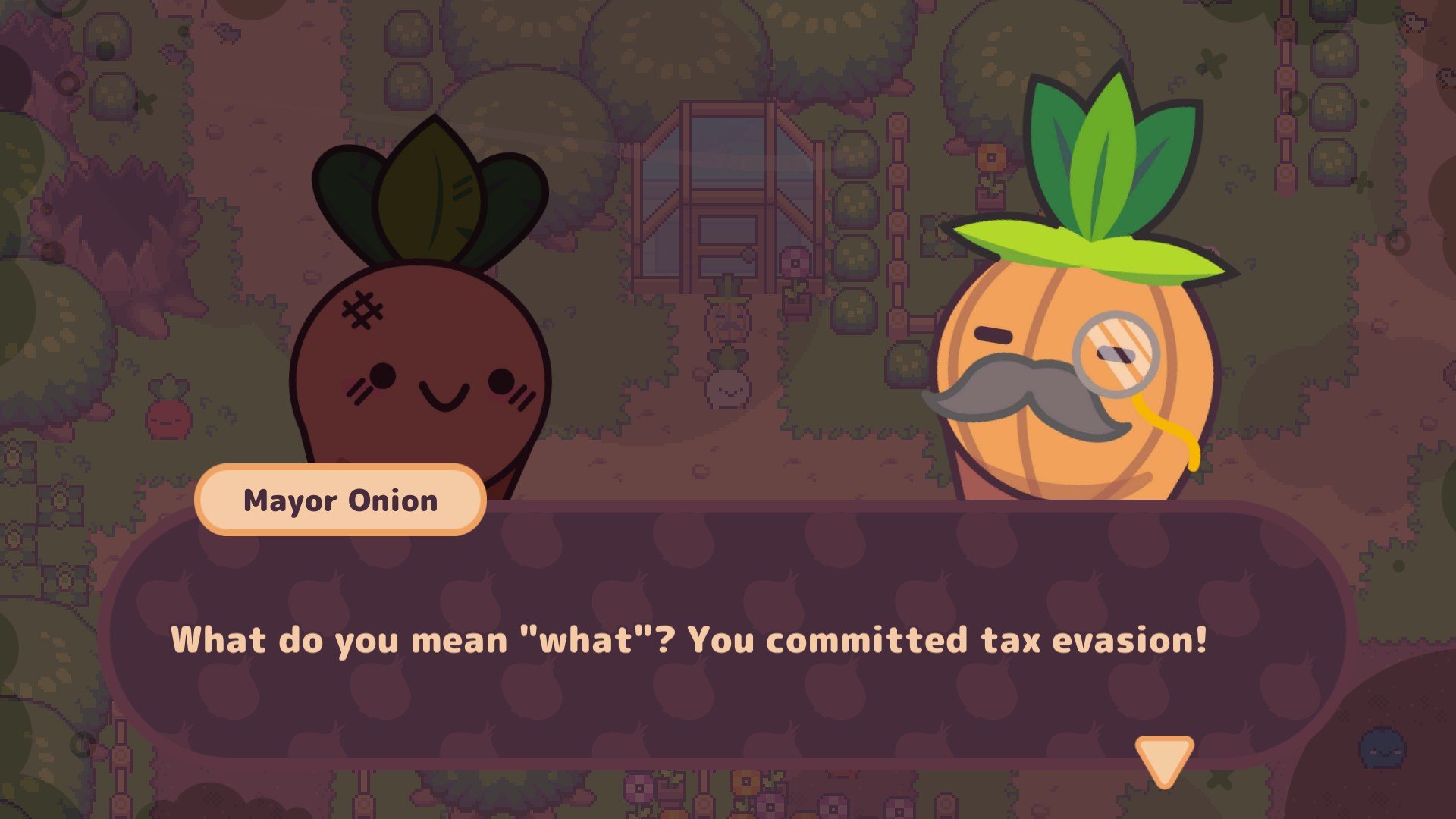 Скриншот №8 к Turnip Boy Commits Tax Evasion
