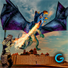 Flying Dragon Simulator 3D - War of Castles