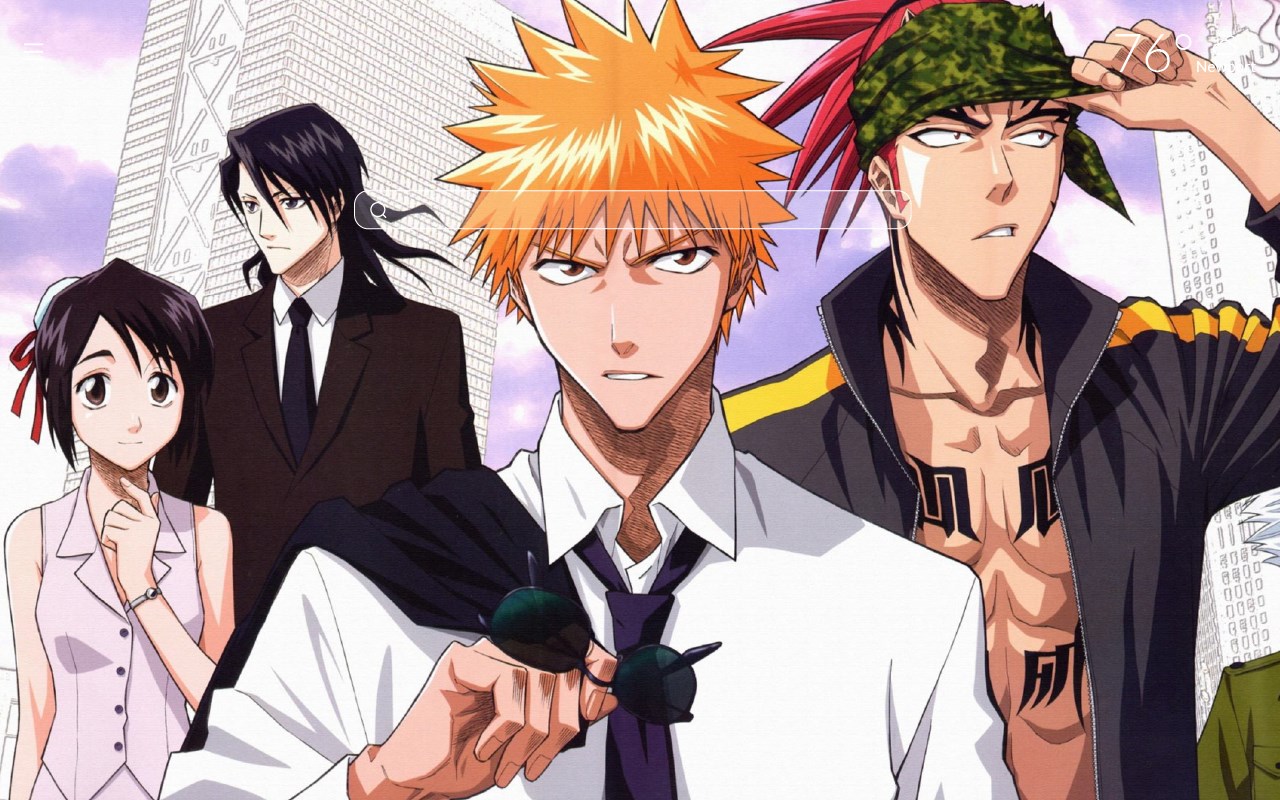 Bleach HD Wallpaper New Tab Theme