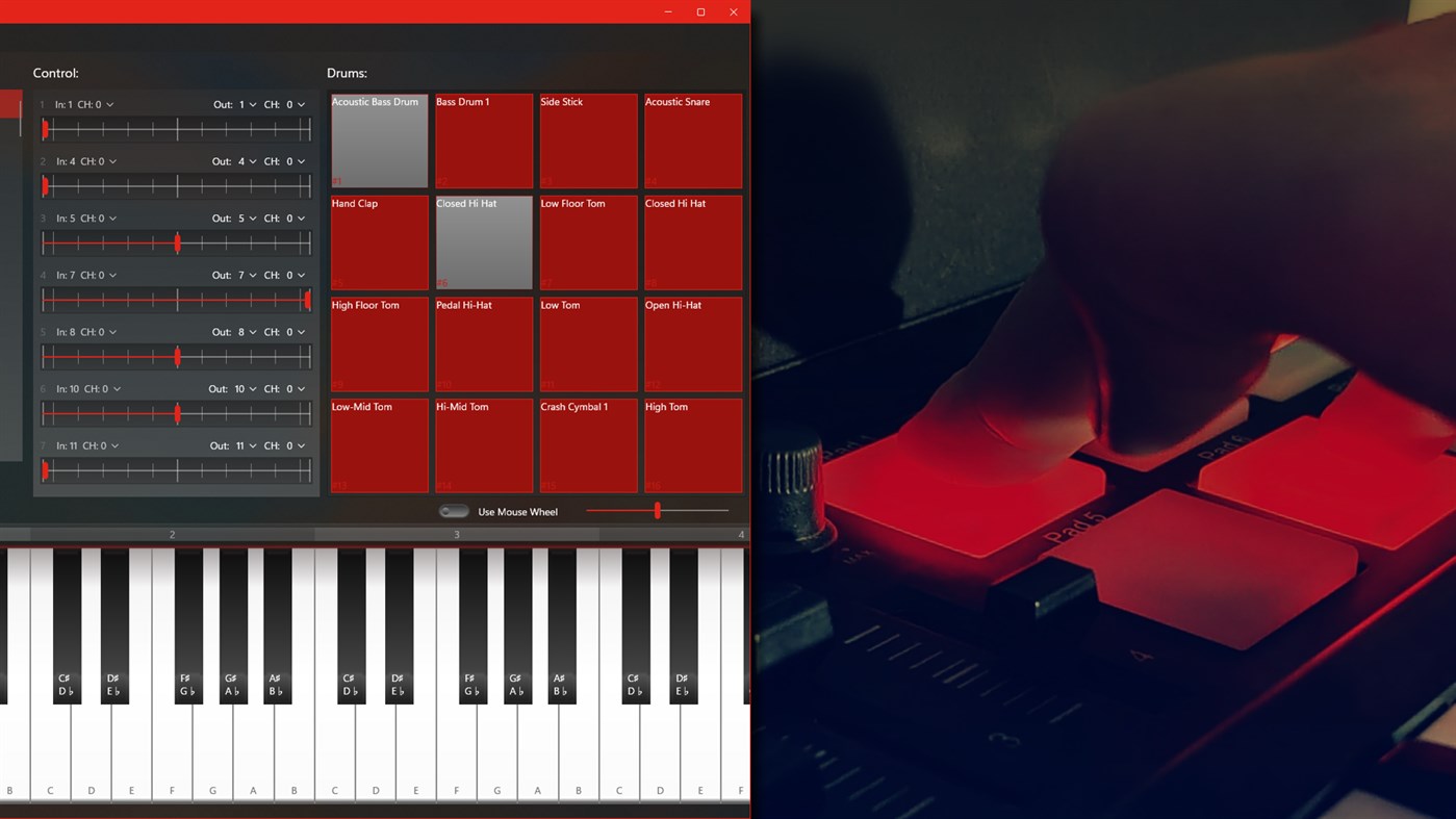 #5. Midi Piano (Windows) By: OddDev.NET