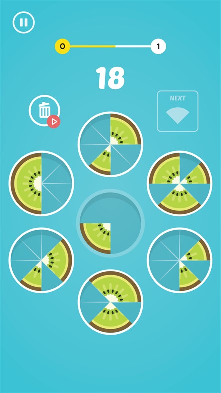 #1. Slices : Merge Slices (Windows) Door: Super Casual Game Studio