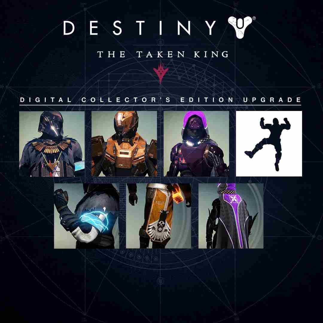 Destiny: The Taken King - Melhoria da Edição de Colecionador Digital