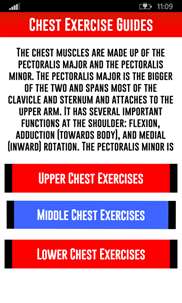 Chest Exercise Guides screenshot 1