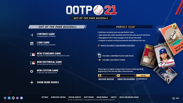 Out of the Park Baseball 21 screenshot 1