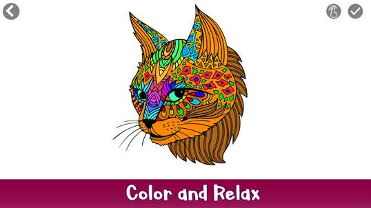 Cats Color by Number - Adult Coloring Book Pages PC Download Free