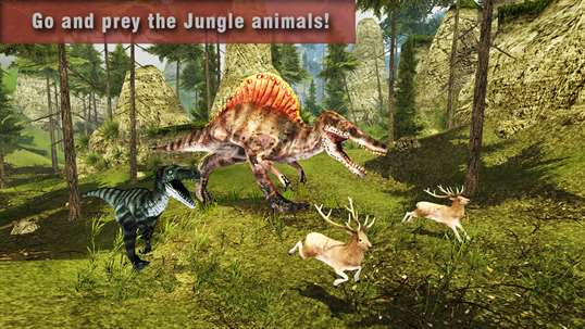 Dinosaur Simulator Jungle Rampage 2016 screenshot 1