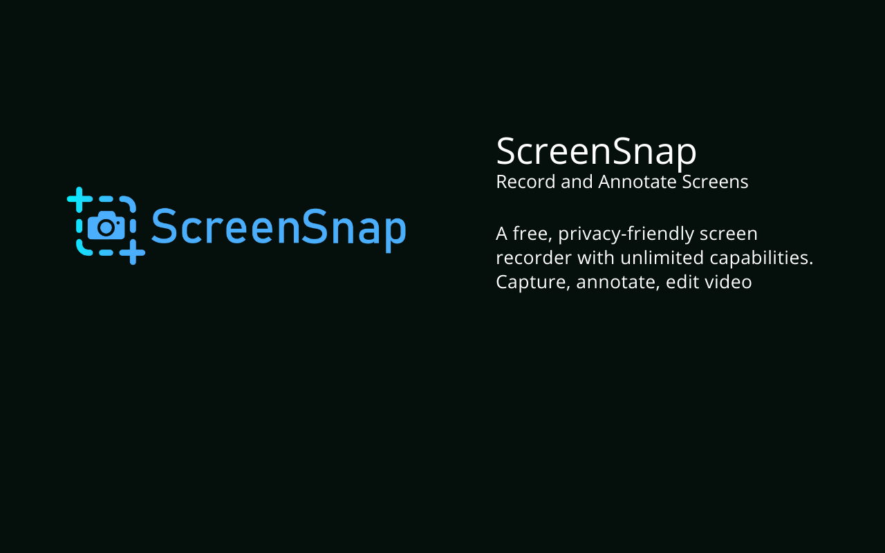 ScreenSnap - Record and Annotate Screens