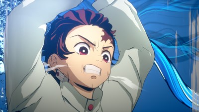 Внутриигровые костюмы «Одеяние пациента Поместья бабочек» (Тандзиро Камадо, Дзэницу Агацума и Иносукэ Хасибира) — скриншот 1