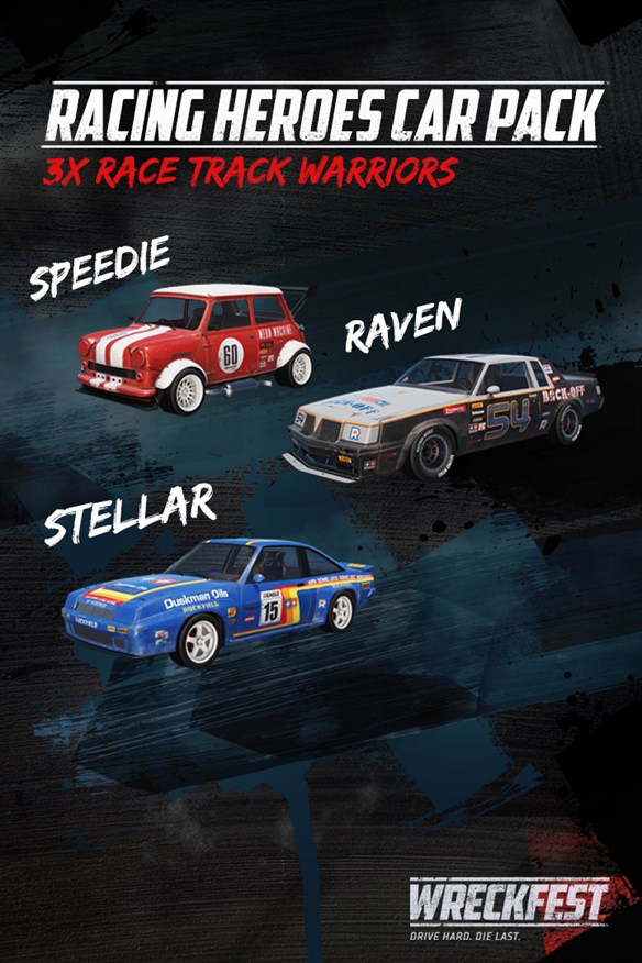 Racing Heroes Car Pack Xbox Series X|S and Xbox One cover art