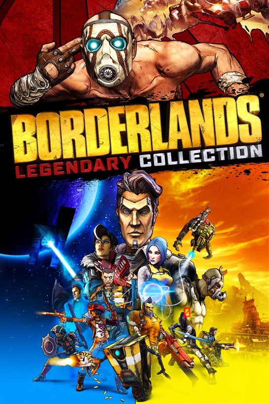 Box shot of Borderlands Legendary Collection