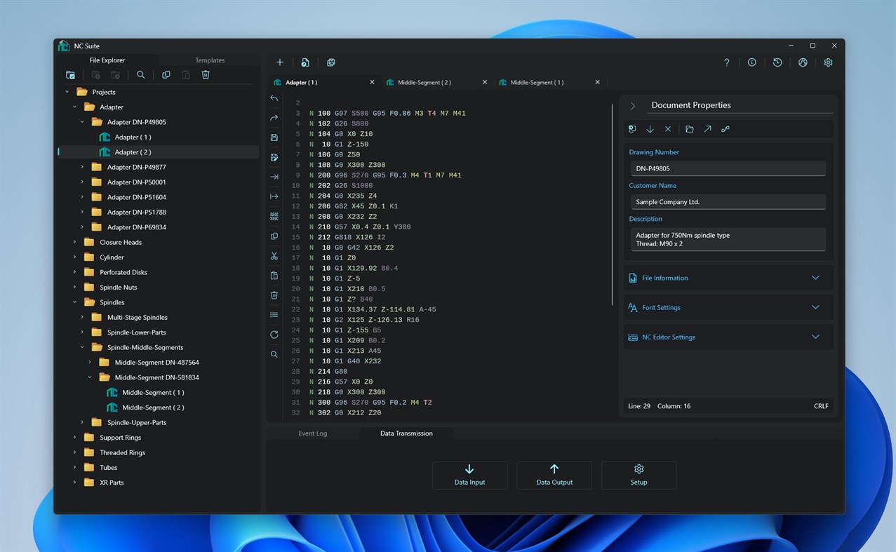 #1. NC Suite (Windows) Podle: Hans Philipp Zimmermann
