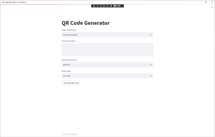 QR code generator for windows - PC - (Windows)