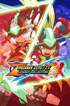 Cover poster for Mega Man Zero/ZX Legacy Collection